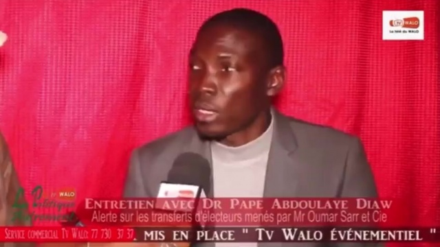 Dagana Transfert d'électeurs: Le Dc de Oumar et Ndèye Lisseu Diallo pris en flagrant délit de... Dagana Transfert d'électeurs: Le Dc de Oumar et Ndèye Lisseu Diallo pris en flagrant délit de...