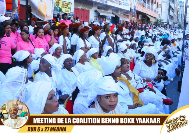 Photos. Revivez En Images Le Meeting De Clôture De Cheikh Ba