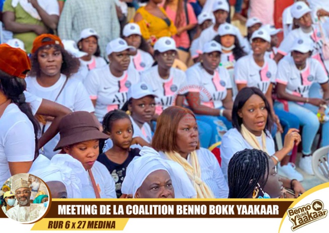 Photos. Revivez En Images Le Meeting De Clôture De Cheikh Ba