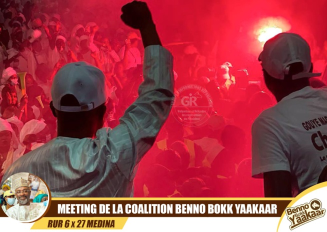 Photos. Revivez En Images Le Meeting De Clôture De Cheikh Ba