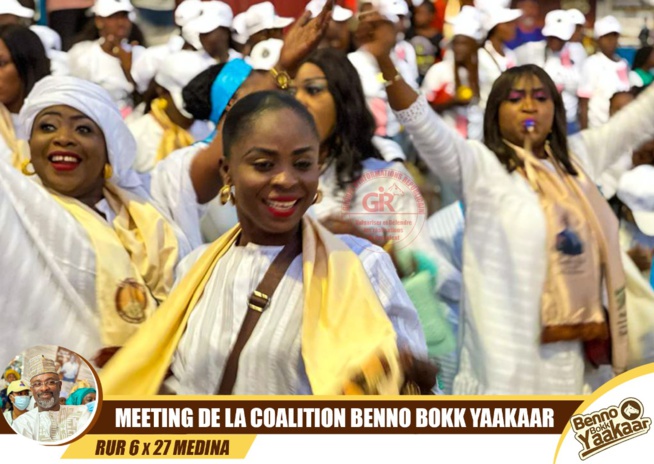 Photos. Revivez En Images Le Meeting De Clôture De Cheikh Ba