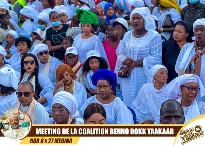Photos. Revivez En Images Le Meeting De Clôture De Cheikh Ba