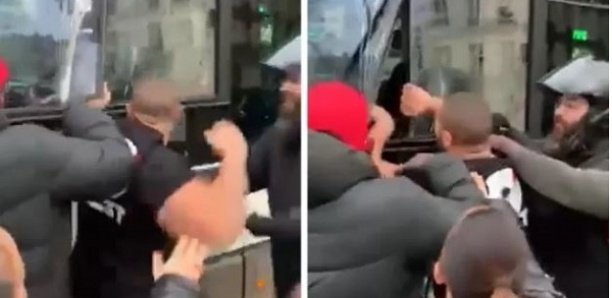 Un chauffeur de bus violemment agressé en plein centre de Paris: la scène filmée Un chauffeur de bus violemment agressé en plein centre de Paris: la scène filmée