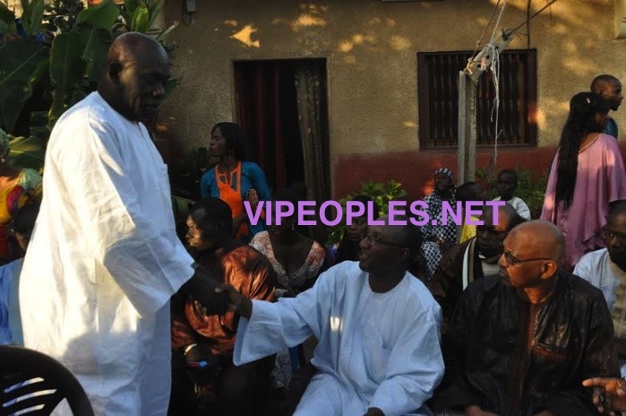 Voici la femme de Tange Tandian, accompagnée de Pape Diouf au Mariage Voici la femme de Tange Tandian, accompagnée de Pape Diouf au Mariage
