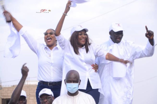 Clôture de la Campagne en Apothéose par l'Amazone, Aminata Gueye . Clôture de la Campagne en Apothéose par l'Amazone, Aminata Gueye .