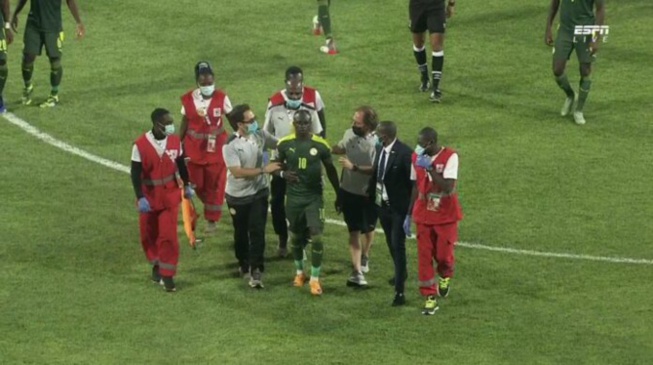 Sénégal vs Cap-Vert : Sadio Mané sort sur blessure Sénégal vs Cap-Vert : Sadio Mané sort sur blessure