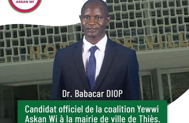 Thiès : Première réaction du Dr Babacar Diop après avoir été élu maire