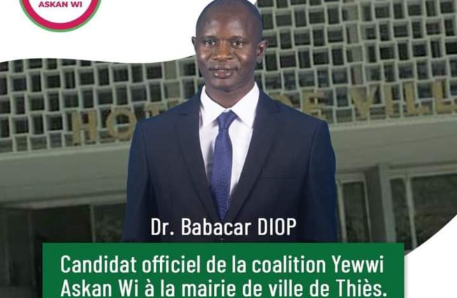 Thiès : Première réaction du Dr Babacar Diop après avoir été élu maire