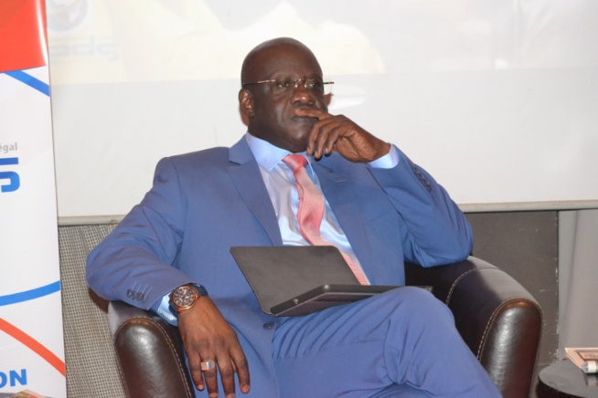 En images ouverture Atelier Training  forum du 1er emploi avec le président Mbagnick Diop du MEDS