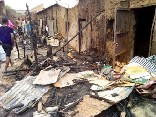 Incendie à Barkédji: Six cases, un véhicule et de l'argent, partis en fumée Incendie à Barkédji: Six cases, un véhicule et de l'argent, partis en fumée