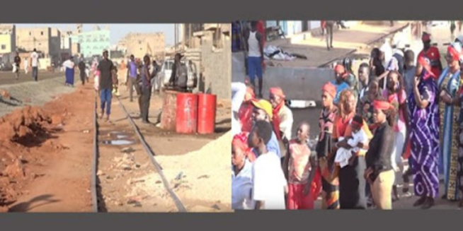 Guinaw-Rails Sud : Les travaux du Ter provoquent un effondrement du mur de la maternité et d’autres dégâts Guinaw-Rails Sud : Les travaux du Ter provoquent un effondrement du mur de la maternité et d’autres dégâts