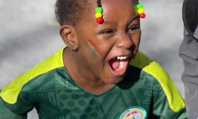 Victoire des Lions : La photo de cette petite « Lionne », elue plus belle image de la Can 2021 (photos)