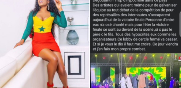 Queen Biz critique sévèrement le concert de Wally Seck après la victoire des Lions Queen Biz critique sévèrement le concert de Wally Seck après la victoire des Lions
