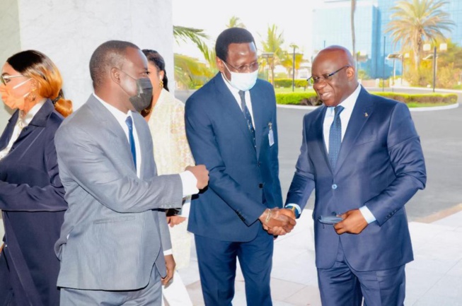 Le discours d'ouverture  Forum du 1er Emploi avec le MEDS du PDT Mbagnick Diop