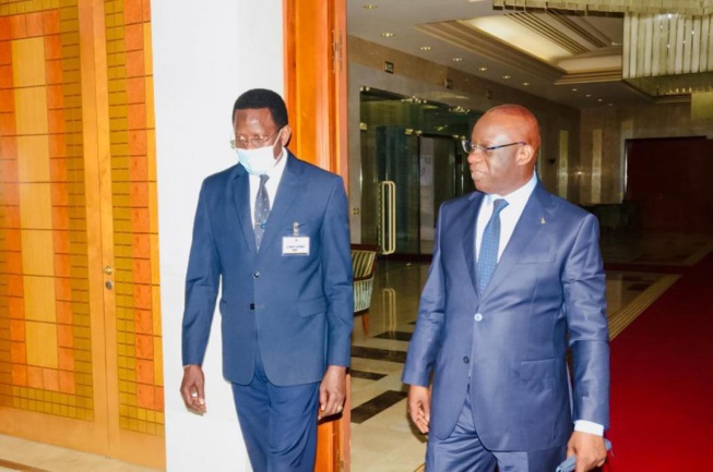 Le discours d'ouverture  Forum du 1er Emploi avec le MEDS du PDT Mbagnick Diop