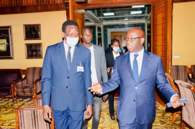 Le discours d'ouverture  Forum du 1er Emploi avec le MEDS du PDT Mbagnick Diop