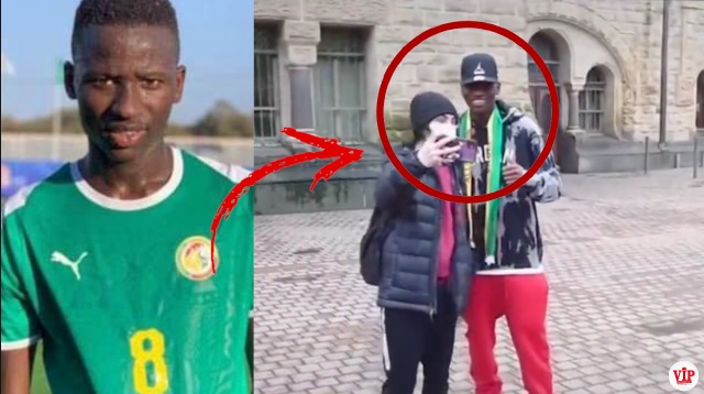 De retour au FC Metz,le nouveau champion d’Afrique Pape Matar Sarr prend des photos avec ses fans De retour au FC Metz,le nouveau champion d’Afrique Pape Matar Sarr prend des photos avec ses fans