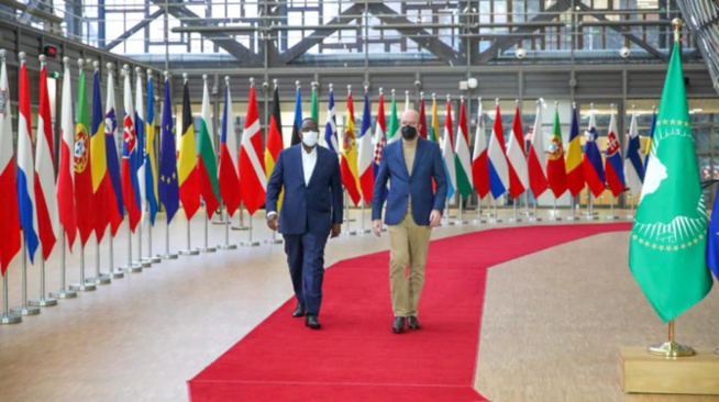 Tribune conjointe de Macky Sall, président du Sénégal et de l’Union africaine et de Charles Michel, président du Conseil européen Tribune conjointe de Macky Sall, président du Sénégal et de l’Union africaine et de Charles Michel, président du Conseil européen