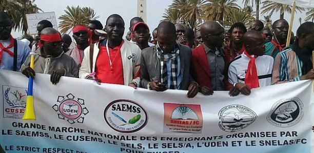 Marche interdite à Ziguinchor : Le Cusems et le Saems se plient, mais...