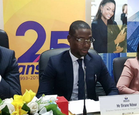 Birane Ndour devant le personnel de GFM: "On va passer de 600 à 1000 agents, avec un projet de Cité GFM en gestation" Birane Ndour devant le personnel de GFM: "On va passer de 600 à 1000 agents, avec un projet de Cité GFM en gestation"