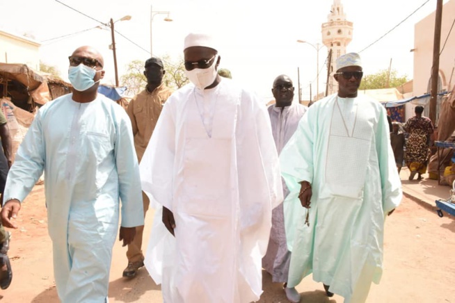 Magal Kazu Rajab : Barthélémy Dias et Khalifa Sall reçus à Touba…(Photos)