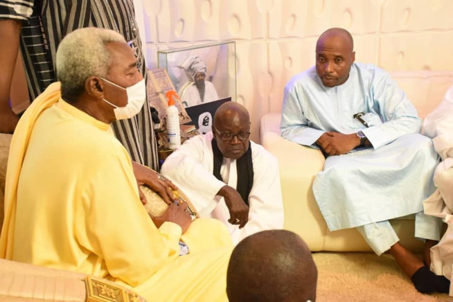 Magal Kazu Rajab : Barthélémy Dias et Khalifa Sall reçus à Touba…(Photos)