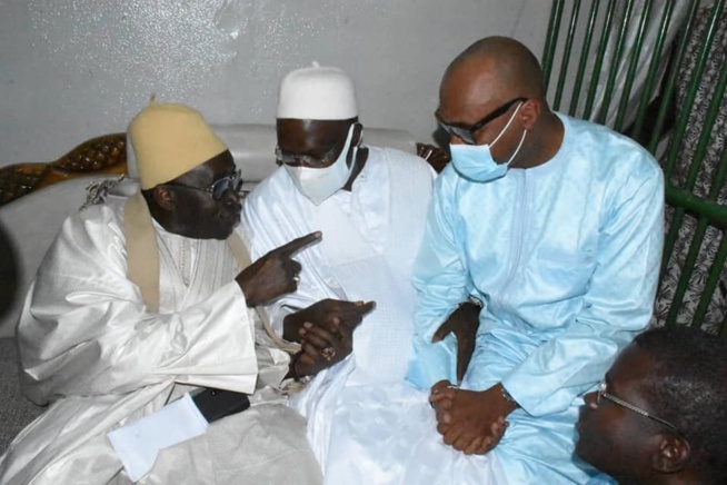 Magal Kazu Rajab : Barthélémy Dias et Khalifa Sall reçus à Touba…(Photos)