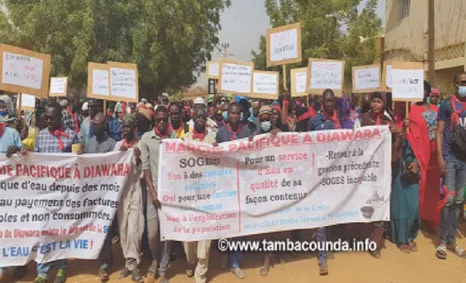 Pénurie d’eau à Diawara : Les populations déversent leur colère sur la Soges