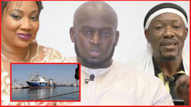 Révélations de TANGE sur Ndeye Nancy Niang de Transcontinentale Transit et le détournement du bateaux d'engrais du Turc Rahul, Aziz Ndiaye se lave à grand eau avec sa famille.