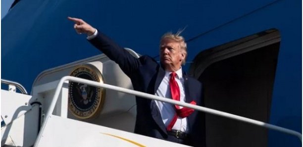 Un avion avec Trump à bord a dû atterrir d’urgence Un avion avec Trump à bord a dû atterrir d’urgence