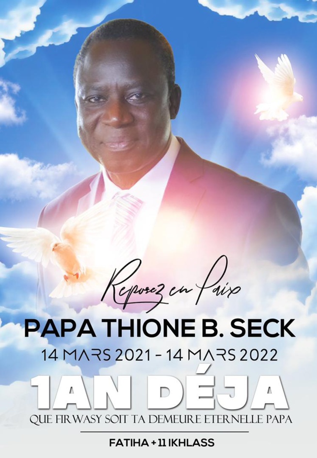 Décès de Thione Seck, un An déjà : Un concert de témoignages… Décès de Thione Seck, un An déjà : Un concert de témoignages…