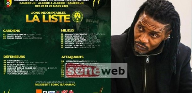 Barrages Mondial-2022 : Rigobert Song zappe plusieurs joueurs qui ont participé à la dernière Can