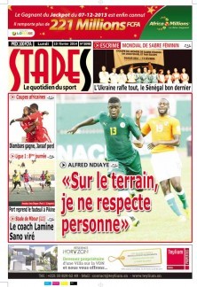 ALFRED NDIAYE : «Sur le terrain, je ne respecte personne»