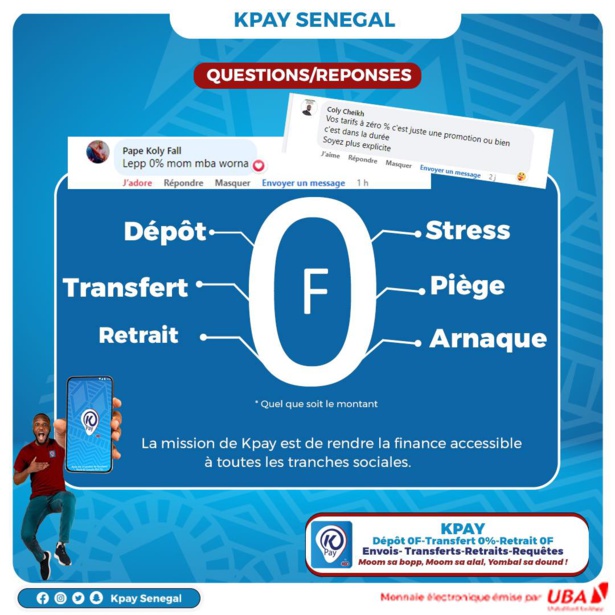 Transfert d'argent : Kpay sera lancé le 01avril prochain Transfert d'argent : Kpay sera lancé le 01avril prochain