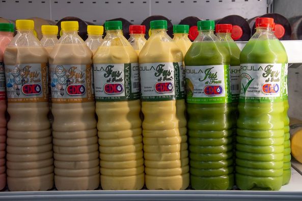 Commencez la semaine en beauté avec les jus de fruits Nouroula disponibles dans tous les boutiques et supermarchés LOW PRICE.
