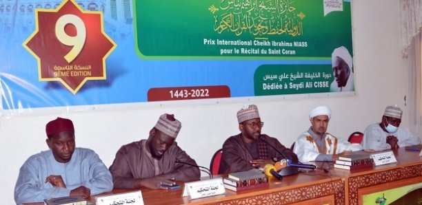 Concours récital de Coran: La 9e édition du prix international Cheikh Ibrahima Niass lancée Concours récital de Coran: La 9e édition du prix international Cheikh Ibrahima Niass lancée