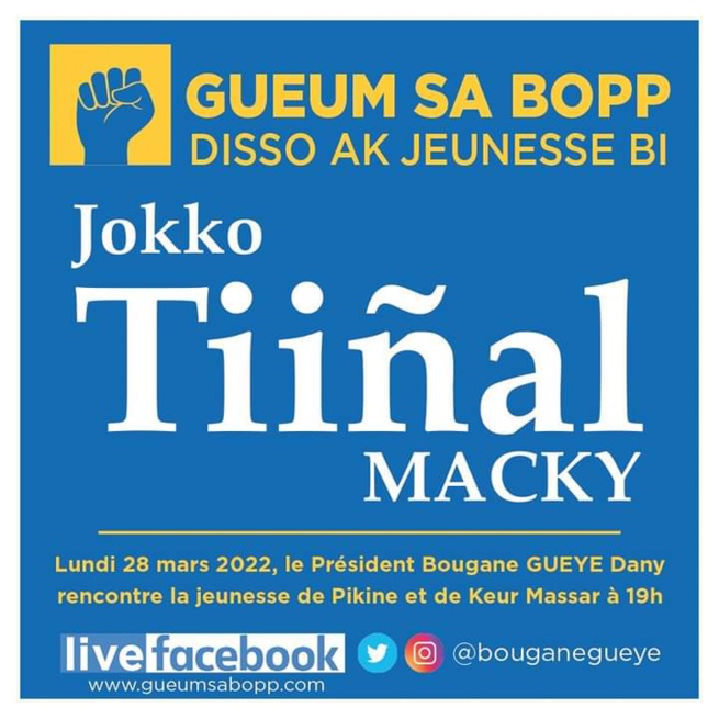 URGENT: Ahmed Aidara viré de la SENTV PA, Bougane lance Jokko "Tignal Macky" URGENT: Ahmed Aidara viré de la SENTV PA, Bougane lance Jokko "Tignal Macky"