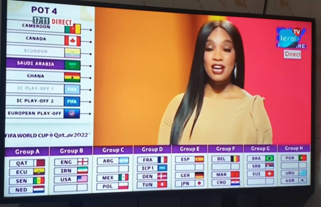 Tirage au sort CM Qatar 2022: Le Sénégal logé dans la poule A avec le Qatar, l'Equateur et la Hollande Tirage au sort CM Qatar 2022: Le Sénégal logé dans la poule A avec le Qatar, l'Equateur et la Hollande