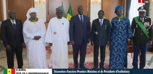 Fête du 4-Avril: Moustapha Niasse, Idrissa Seck, Mimi Touré, Aminata Mbengue…décorés par Macky Sall