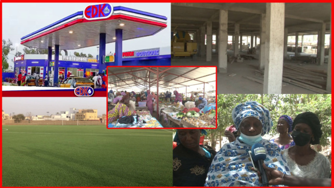 Edk offre un marché à la population de Malika Edk offre un marché à la population de Malika