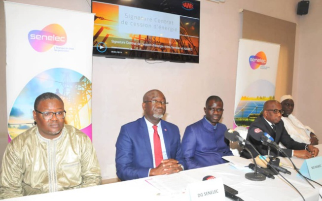 Senelec et NAWEC ont signé un contrat de cession d’énergie Senelec et NAWEC ont signé un contrat de cession d’énergie