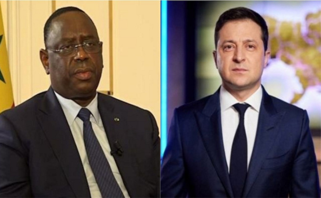 Guerre en Ukraine : L’appel du président Zelensky à Macky Sall, pour une communication avec l’UA