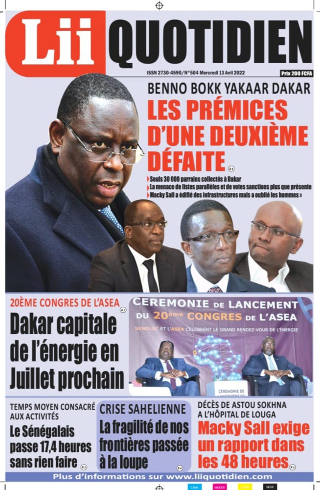 BENNO À DAKAR: Les prémices d’une deuxième défaite par Babacar Dione BENNO À DAKAR: Les prémices d’une deuxième défaite par Babacar Dione