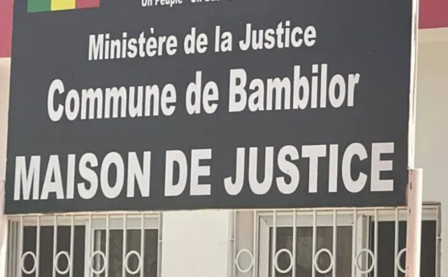 Facilitation de l’accès à la justice : Bambilor inaugure sa Maison de Justice Facilitation de l’accès à la justice : Bambilor inaugure sa Maison de Justice