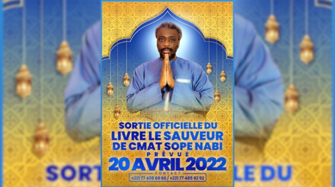 Cheikh Mouhamed Abdalah Thiam fondateur Fondation Keur Rassoul face à la presse pour présenter le livre Sauveur dédié au prophète Mouhamed PSL
