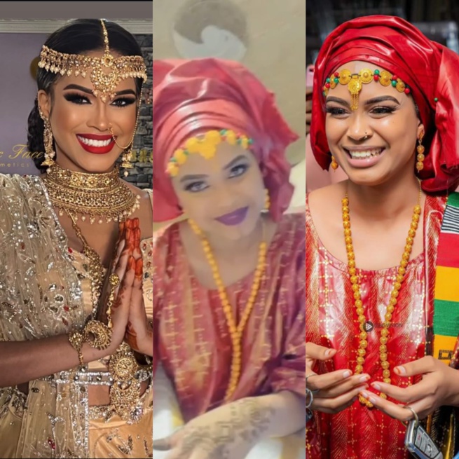 Carnet blanc : La top modèle Marie Louise Diaw, a dit oui au footballeur Pape Abdou Cissé (Photos)