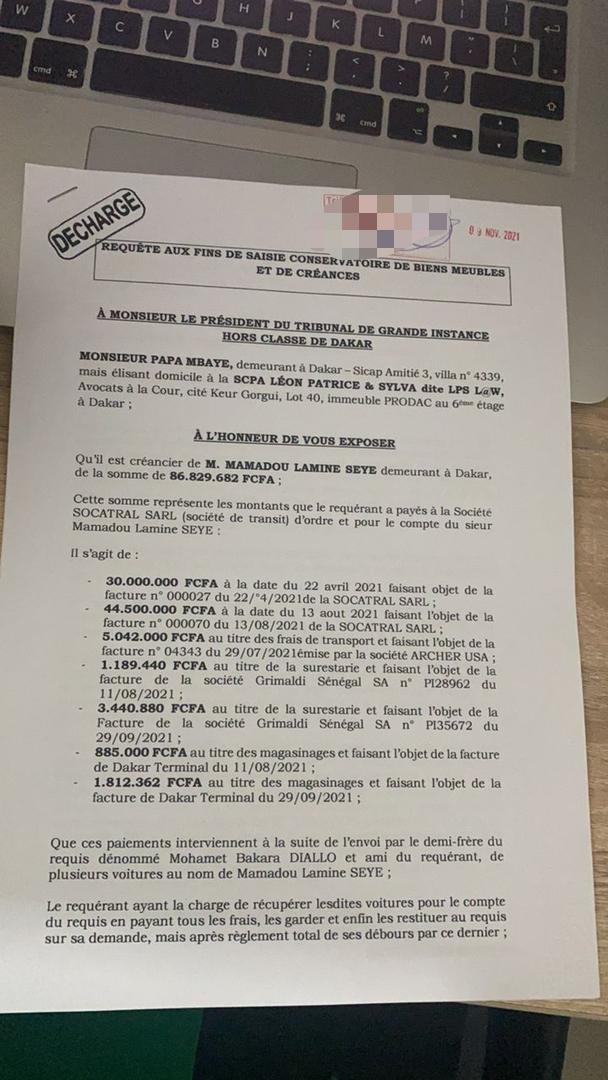 Plainte du producteur Khalifa Mbaye : Tous les biens meubles de Mo Gates saisis Plainte du producteur Khalifa Mbaye : Tous les biens meubles de Mo Gates saisis