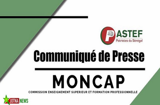 Affaire capitaine Touré-IAM: La lettre du Mouvement national des Cadres Patriotes-MONCAP au DG de l’Enseignement supérieur Affaire capitaine Touré-IAM: La lettre du Mouvement national des Cadres Patriotes-MONCAP au DG de l’Enseignement supérieur