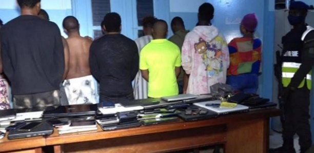 Yeumbeul Darou Salam : Un vaste réseau de cybercriminalité démantelé Yeumbeul Darou Salam : Un vaste réseau de cybercriminalité démantelé