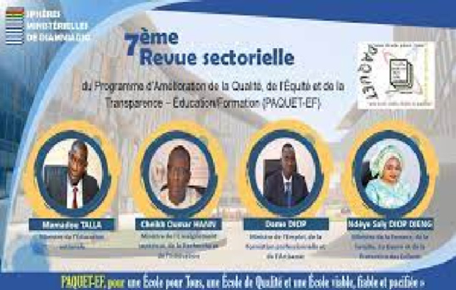 Sédhiou - revue annuelle de la performance 2021 (Paquet-EF) Des indicateurs de qualité écornés par des redoublements et des abandons Sédhiou - revue annuelle de la performance 2021 (Paquet-EF) Des indicateurs de qualité écornés par des redoublements et des abandons